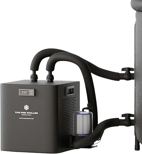 The Pod Company Pro Water Chiller – 0.5 HP – Ultra Fast 39°F Cooling f — Our recommended configuration for best results
