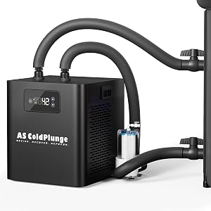 AS ColdPlunge Ice Bath Water Chiller for Cold Plunge Tubs, 1/3 HP Upgraded Cold Plunge Chi