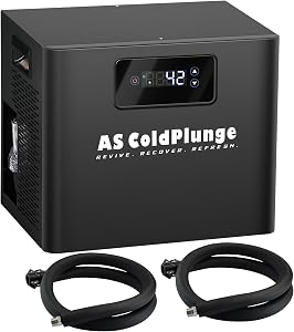 AS ColdPlunge Ice Bath Water Chiller for Cold Plunge Tubs, 1/3 HP Cold Plunge Chiller with