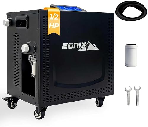 Upgraded 1/2 HP Cold Plunge Chiller, Professional Ice Bath Water Chill — Real-world performance testing in action