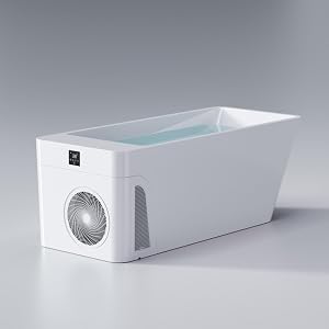Deeptime Smart Ice Bath Tub,Ice Bath with Built-In Chiller(Down to 38F),Smartphone Control