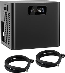 Ice Bath Chiller for Cold Plunge, 1/3HP Cold Plunge Chiller with Built-in Pump & Filte