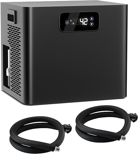 Ice Bath Chiller for Cold Plunge, 1/3HP Cold Plunge Chiller with Built — Real-world performance testing in action