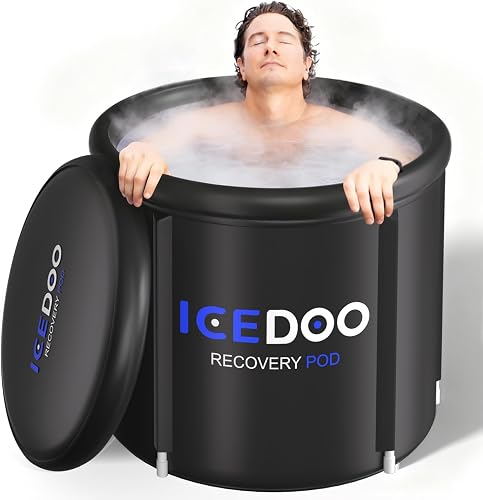 Upgrade XL Ice Bath Tub for Athletes, 119 Gallons Hot & Cold Plunge Tu — Real-world performance testing in action