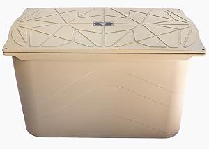 Frozin 400 Cold Plunge Tub. High-efficiency Foam Insulation for Superior Ice Retention ove