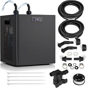 Polar Revive Chiller 2.0 for Ice Bath and Cold Plunges Including All Hoses and Pumps. 1/3