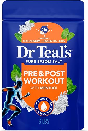 Dr Teal's Epsom Salt Magnesium Soak, Pre & Post Workout with Menthol & — Build quality and design details up close