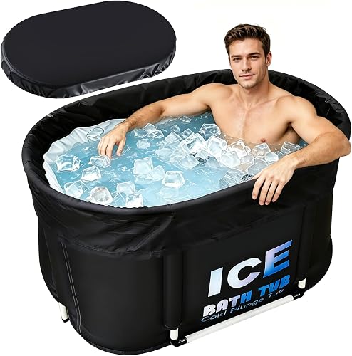 Oval Ice Bath Tub for Athletes with Cover, 130 Gal Capacity Portable C — Side-by-side comparison of top picks in this category