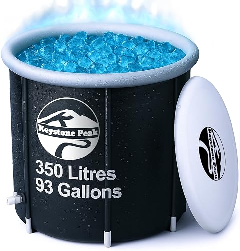 Keystone Peak Cold Plunge Tub – Portable Ice Bath Tub for Athletes & A — Real-world performance testing in action