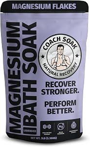 Coach Soak Recovery Bath Soak - Alternative to Epsom Salt Bath Soak - Fast-Absorbing Pure