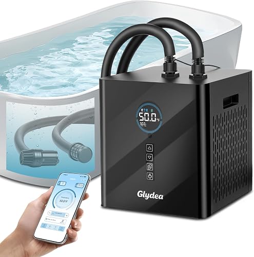 Ice Bath Chiller for Cold Plunge Tubs, 1/3HP 330W Glydea Cold Plunge W — Side-by-side comparison of top picks in this category