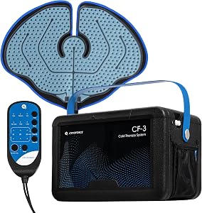 CF-3 Pro Cold Therapy Machine, 16.8QT Large-Capacity Ice Therapy System for Full Knee &amp
